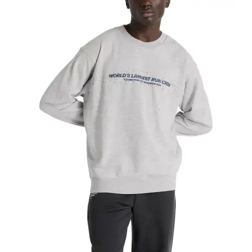New Balance NYC MarathonFrench Terry Sweatshirt Men's Sport Gray