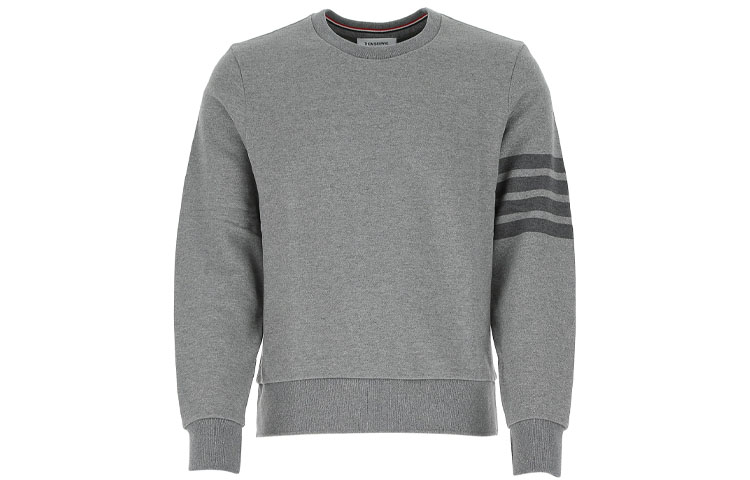 THOM BROWNE Classic autumn knitted sweater for leisure