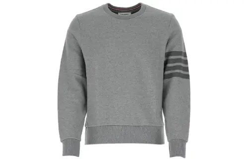 THOM BROWNE Classic autumn knitted sweater for leisure