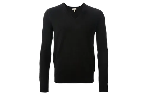 Burberry Slim Fit Knitwear Men's Black