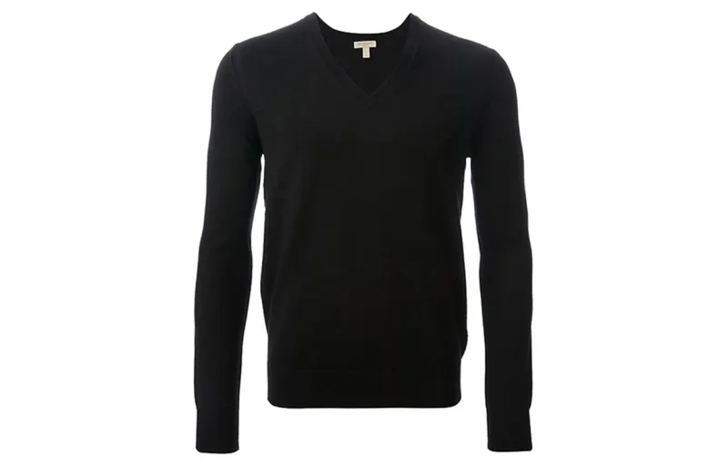 Burberry Slim Fit Knitwear Men's Black