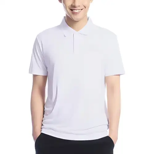 Li Ning Sports Life Collection Polo Shirt Men's Standard White