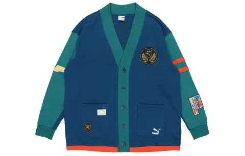 PUMA Mix Badge Knitwear Unisex Sailor Blue