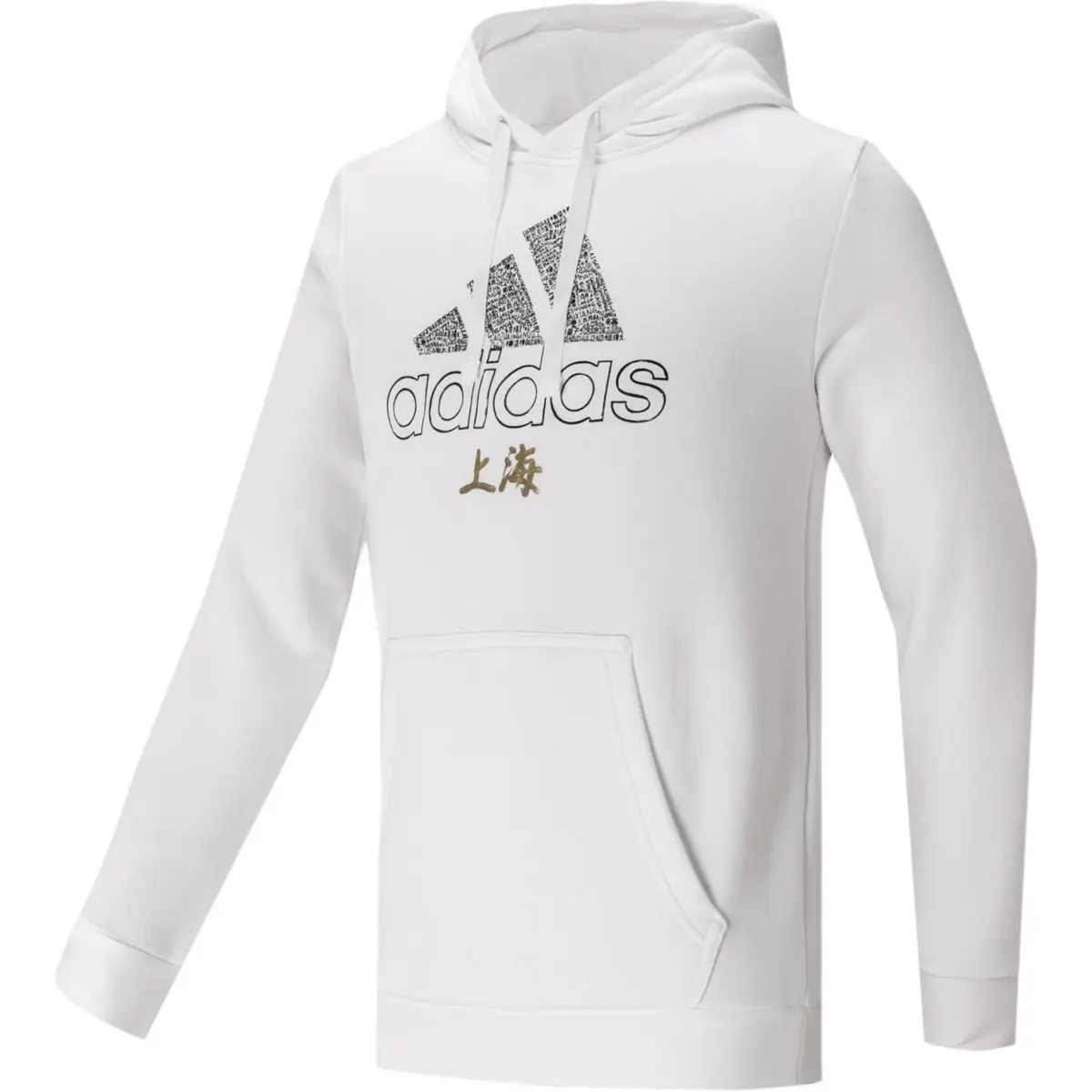 Adidas Sweatshirts Unisex White Hooded (Non-detachable) Moderate