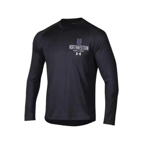 Under Armour TechCollegiate T Shirt Men's Black
