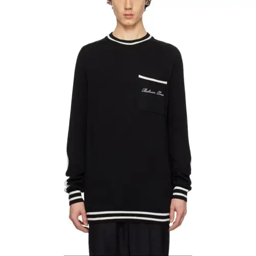 Vetements Sweaters Men's Black Crew Neck Moderate