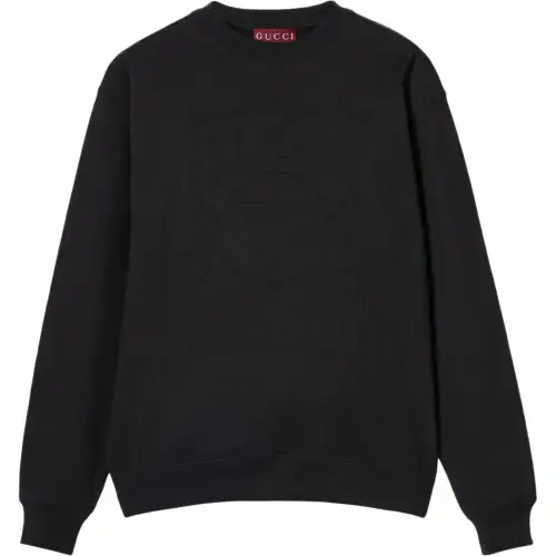 Gucci embossed logo sweatshirt