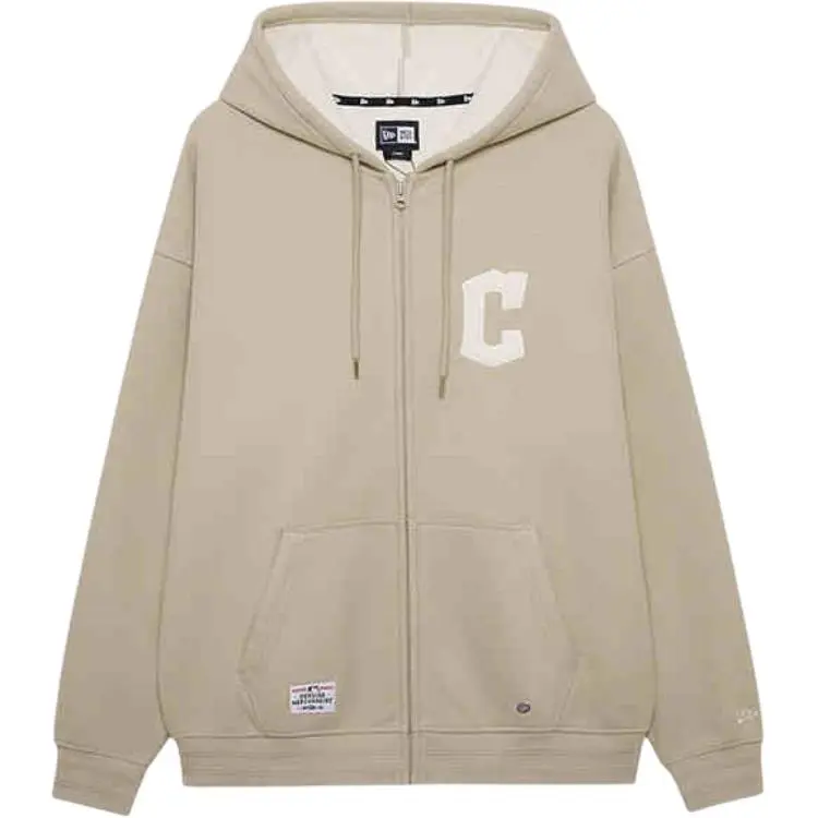 New Era FW24 American Sweatshirt Unisex Khaki