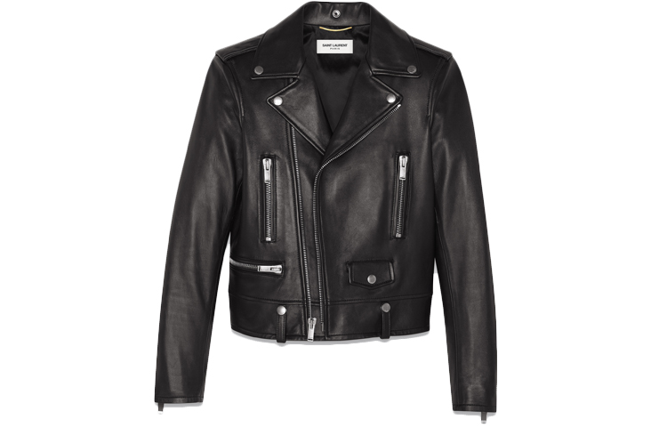 Куртка SAINT LAURENT Классическая (черная)
