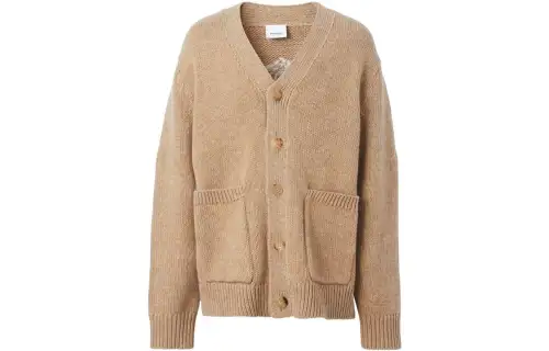 【Previous Season】embroidered-logo button-up cardigan