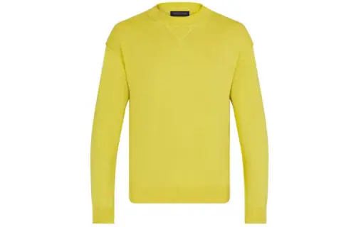 LOUIS VUITTON Pre Owned 2020s Logo patch Jumper