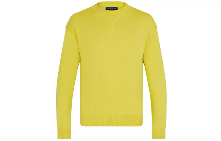 LOUIS VUITTON Pre Owned 2020s Logo patch Jumper