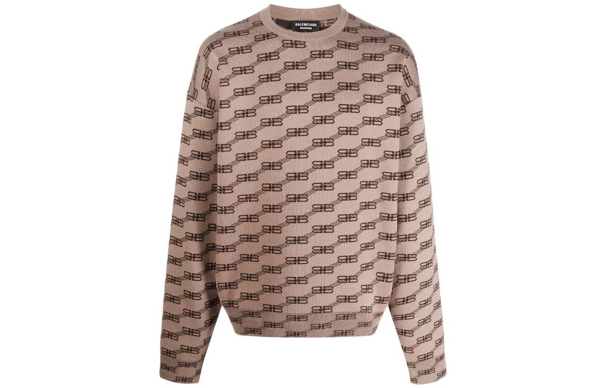 Свитер Balenciaga (коричневый)