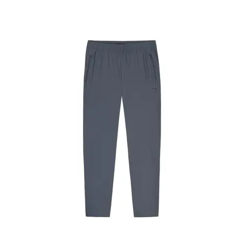 Anta Variety Training Collection Knitted Sweatpants Men's Men's Gray Clothing