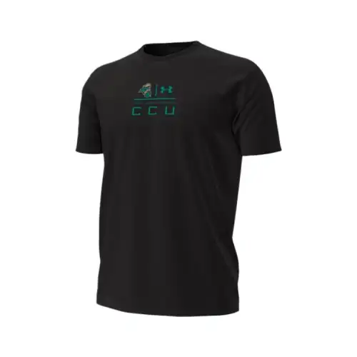 Under Armour Performance CottonCollegiate T Shirt Men's Black