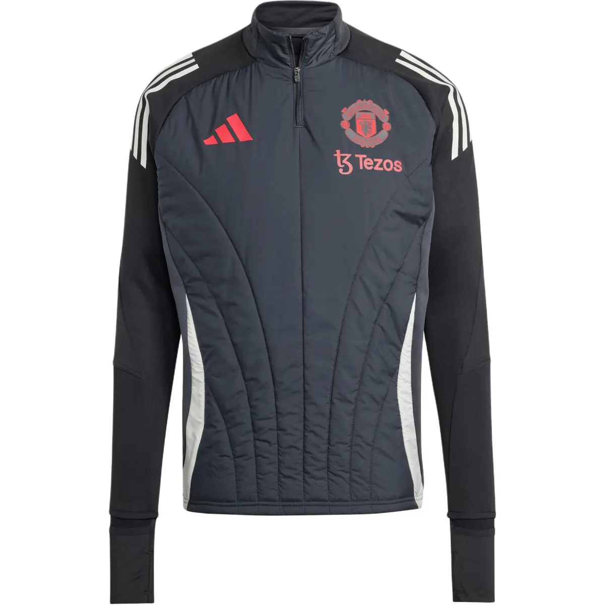 Adidas Manchester UnitedTiro 24 AEROREADY Sweatshirt Men's Carbon Black/Black