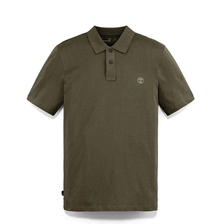 Timberland Polo Shirt Men's Army Green