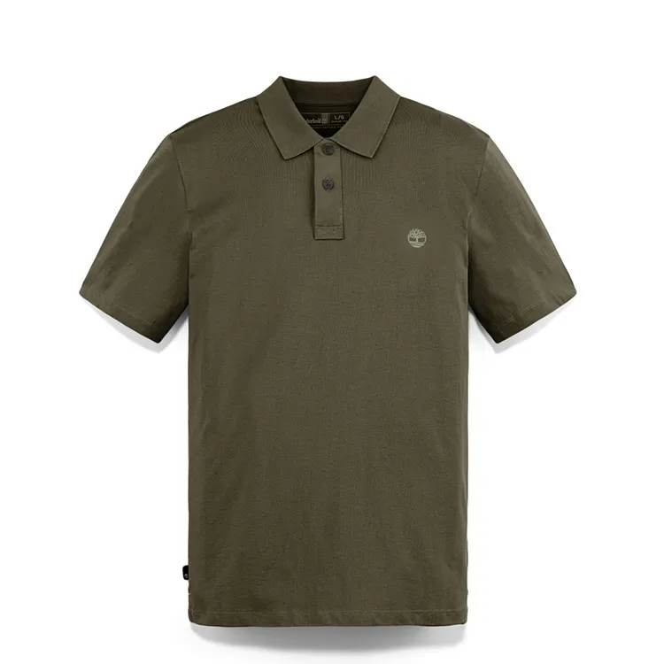 Timberland Polo Shirt Men's Army Green