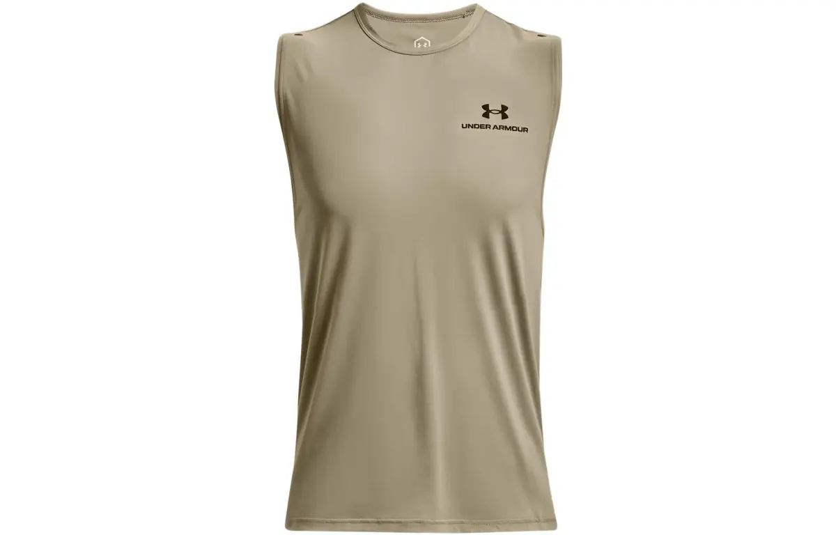 Under Armour RUSH Tank Top Men's Beige