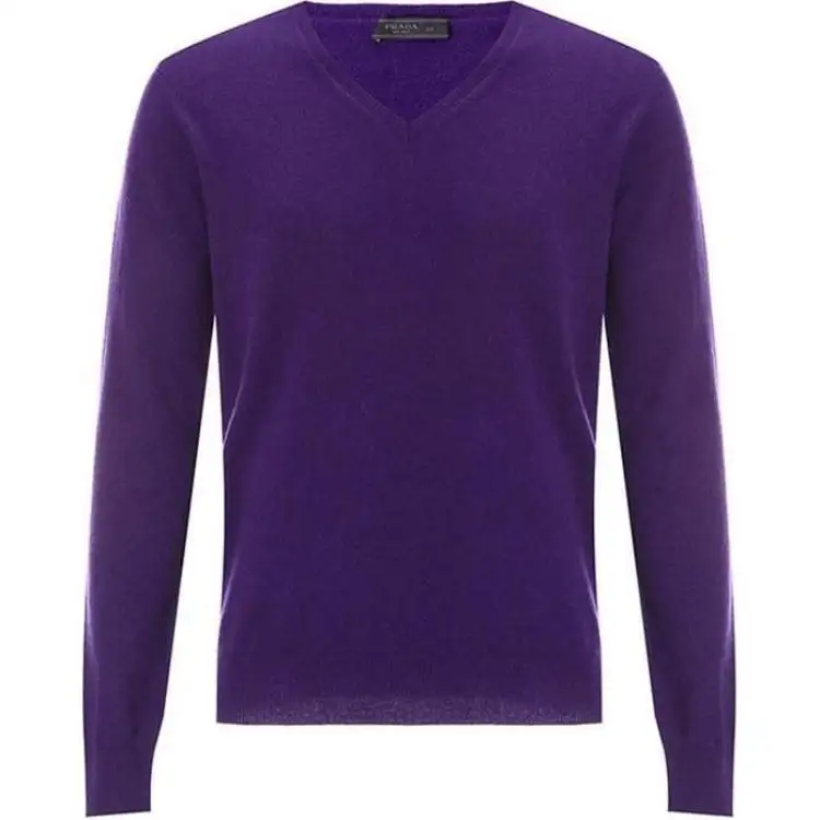 PRADA Cashmere Sweater Men's Purple