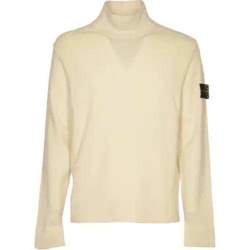 STONE ISLAND Compass Patch High Neck Jumper
