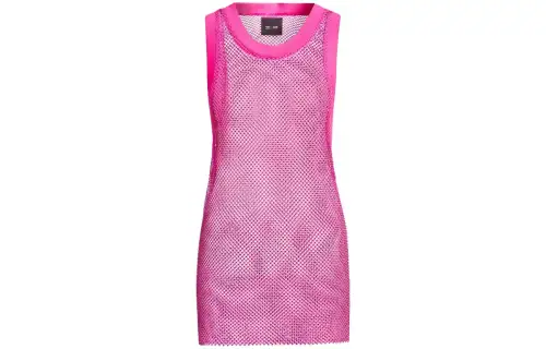 Adidas Originals Tank Tops Unisex Pink Crew Neck Moderate Other