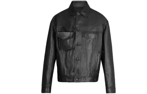 LOUIS VUITTON Jackets & Coats Men's Black