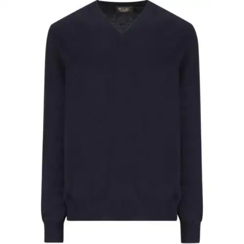 Loro Piana Long Sleeved V Neck Jumper