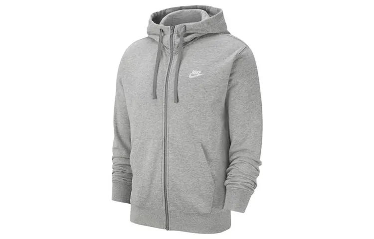Nike Jackets Men's Gray Hooded Moderate Other