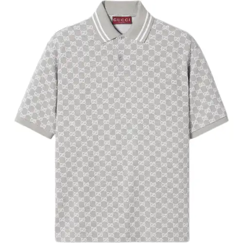 GUCCI Embroidered Polo Shirt