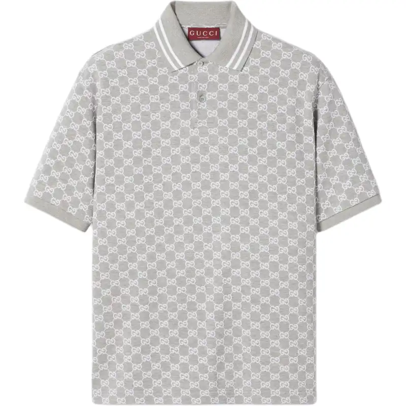 GUCCI Embroidered Polo Shirt