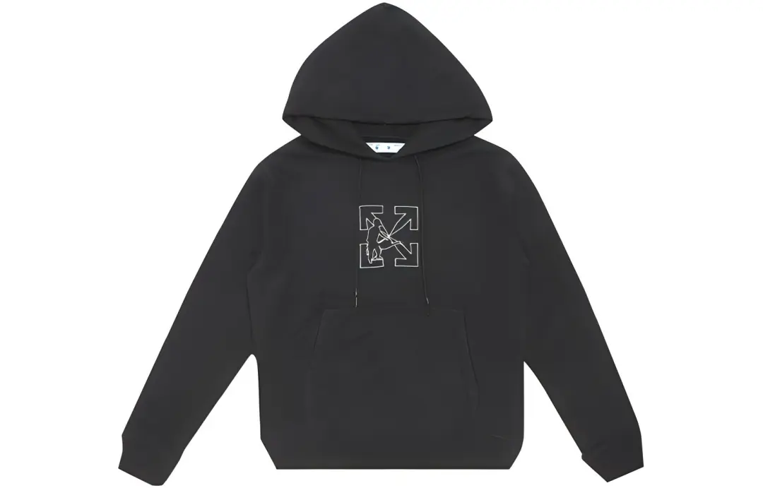 OFF WHITE Slim Fit Workers Hoodie Hoodie
