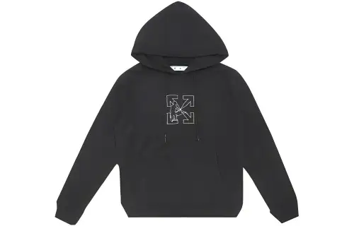 OFF WHITE Slim Fit Workers Hoodie Hoodie