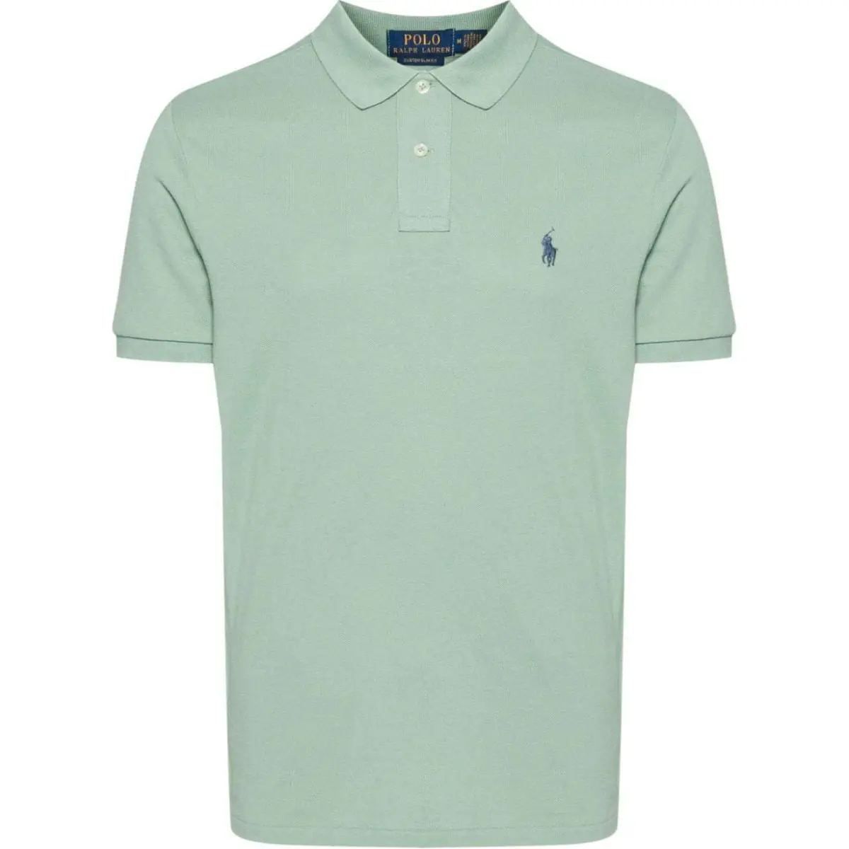 Polo Ralph Lauren Polo Shirt Custom Slim Fit Men's Green