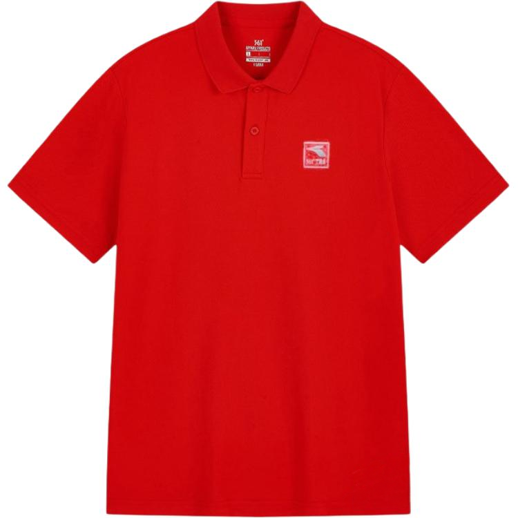 Мужская футболка Polo 361° (красная)