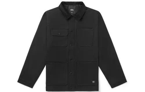 Vans Jackets Men's Black Detachable Hood Moderate Workwear