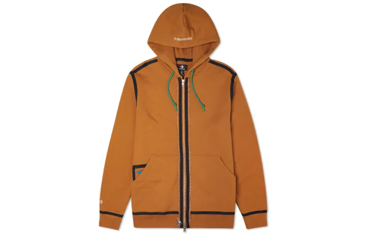 Converse Jackets Men's Khaki Hooded Moderate Other