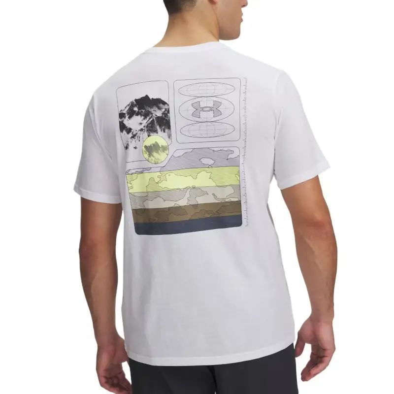 Under Armour OUTDOOR Mountain T Shirt Men's White