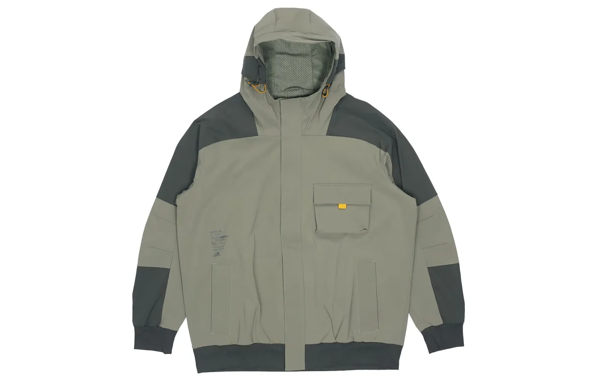 Adidas Jackets Men's Green Hooded Thin Other