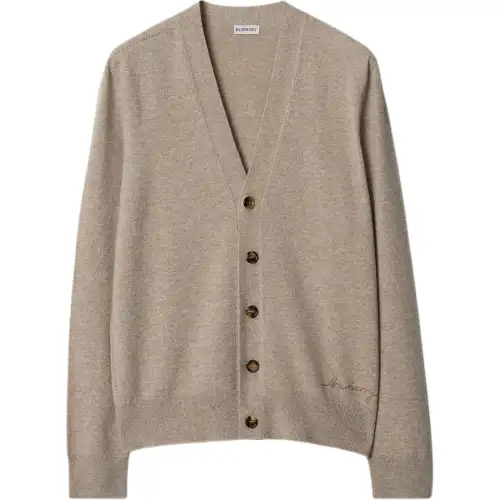 Burberry Cashmere Sweater Men's Brown