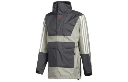 Adidas Originals Anr10kjckt Jackets Men's Light Gray Stand Collar Moderate Other