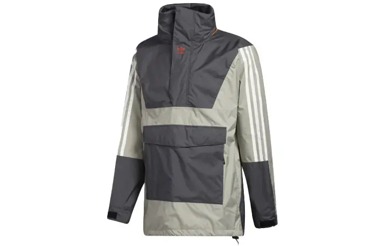 Adidas Originals Anr10kjckt Jackets Men's Light Gray Stand Collar Moderate Other