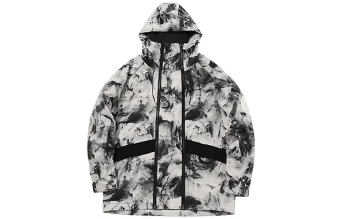 Li Ning Jacket Men's Black Gray Smoke