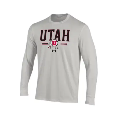 Under Armour Performance CottonCollegiate T Shirt Men's Gray