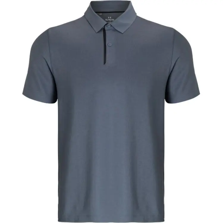 Under Armour Tour Tips Polo Shirt Men's Sand Gravel Gray