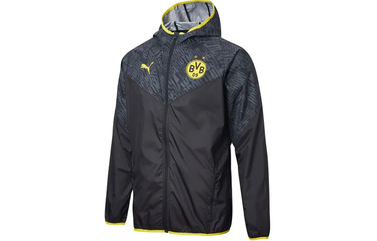 PUMA Dortmund Jacket Men's Black