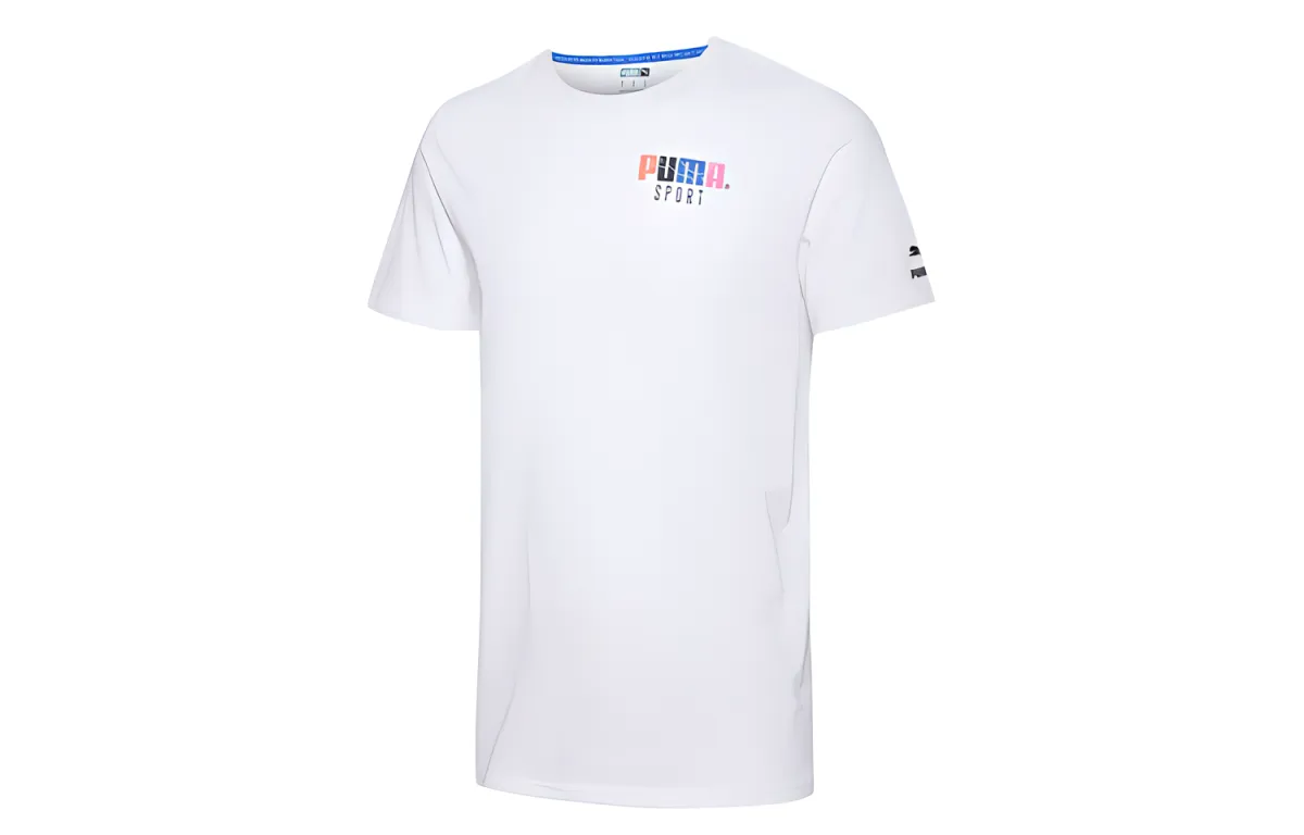 PUMA Multi Color T Shirt Men's White