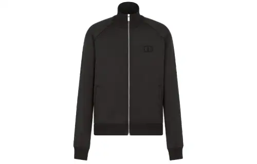DIOR Quarterly New Products Jackets Men's Black Turtleneck Moderate Other
