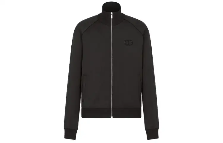 DIOR Quarterly New Products Jackets Men's Black Turtleneck Moderate Other