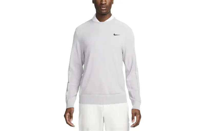 Nike Sweaters Men's Gray Crew Neck Moderate Other